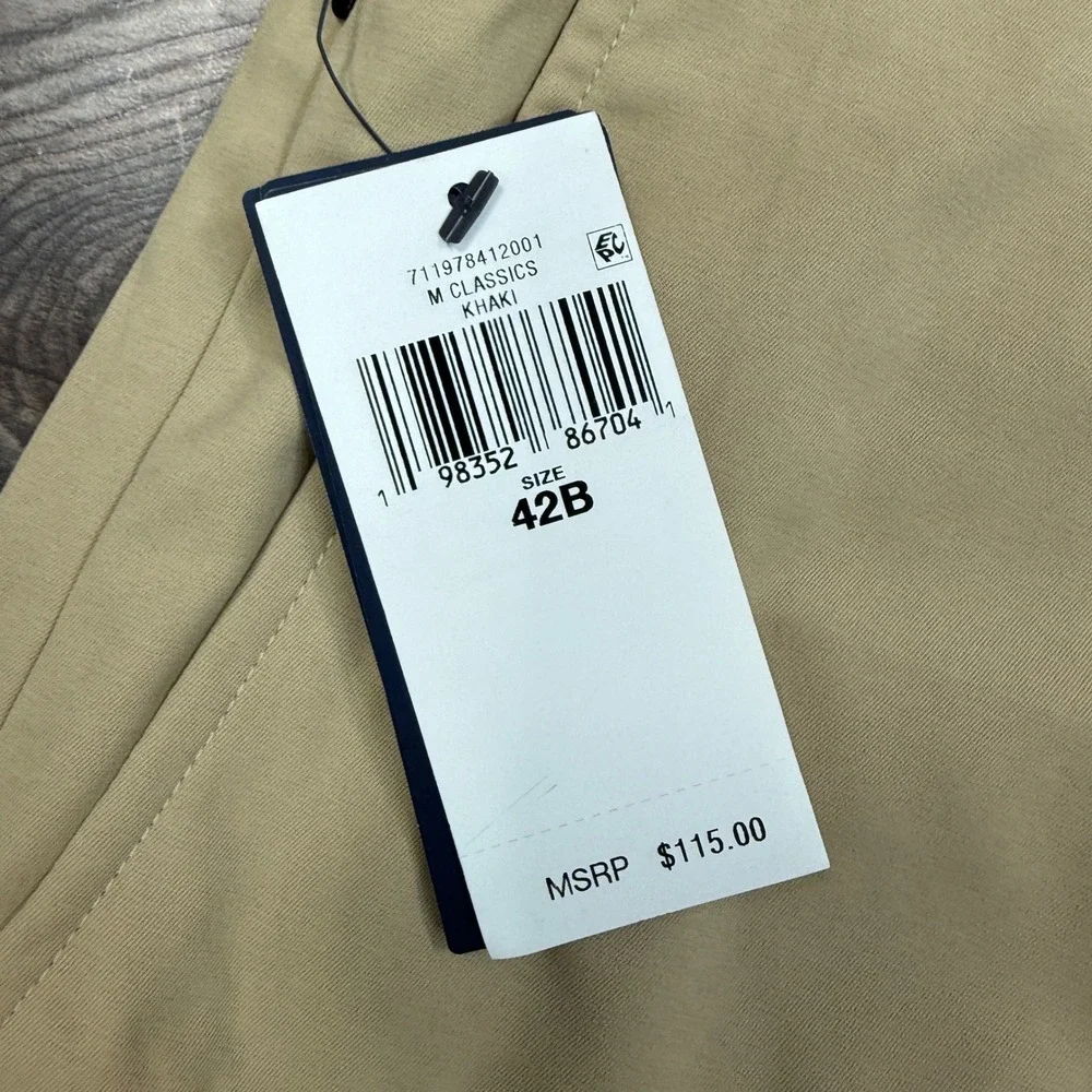 Polo Ralph Lauren Mens Size 42B Performance Golf Shorts Khaki Tan Stretch New